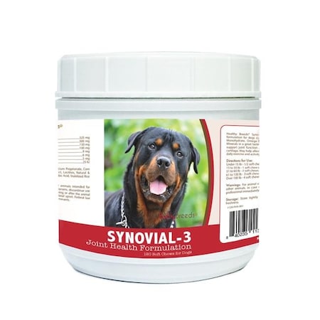 Healthy Breeds Healthy Breeds 840235113713 Rottweiler Synovial-3 Joint Health Formulation - 120 Count 840235113713
